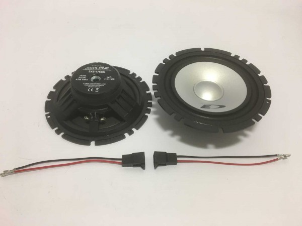 Alpine Lautsprecher Set passend für VW Golf 3 Türen vorne