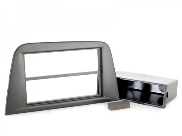 Radioblende Seat Altea, Toledo ab 2004 2DIN mit Fach schwarz