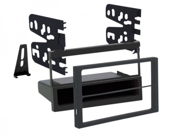 2-DIN Radioblende mit Fach Mazda 626 / MPV schwarz