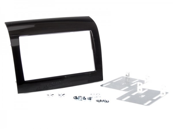 Radioblende Fiat Ducato ab 2015 2DIN piano black Installer Kit