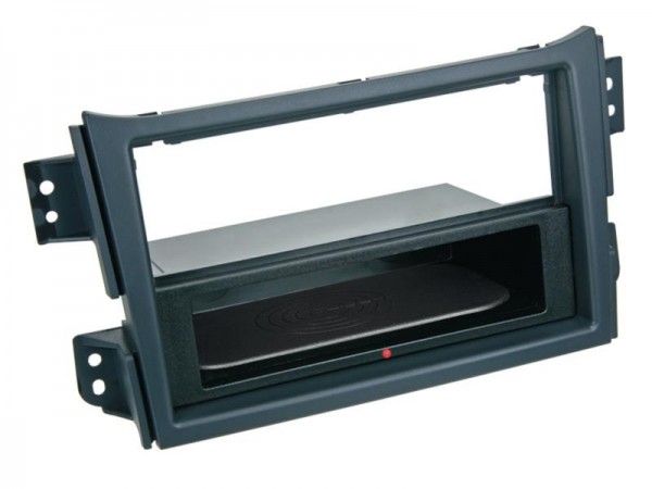 2-DIN Radioblende Inbay® Suzuki Splash / Opel Agila > schwarz