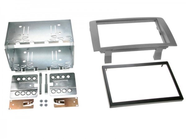 2-DIN Radioblende Lancia Musa 2004 > anthrazit