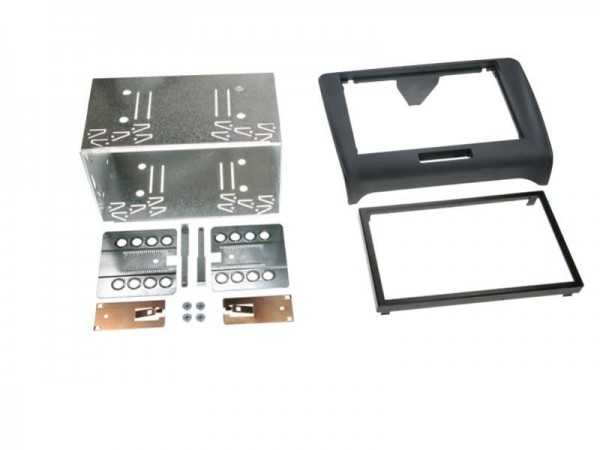 2-DIN Radioblende Audi TT 2006>2014 > schwarz