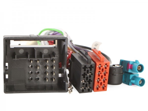 Radioadapter + Phantomadapter VW mit Antennendiversity/Quadlock - ISO