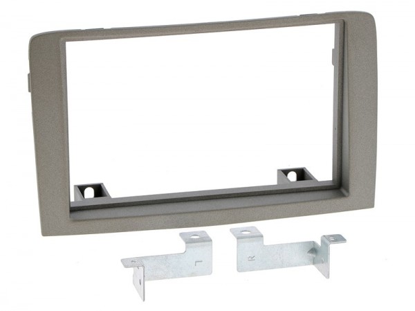 Radioblende Lancia Musa ab 2005 2DIN dunkelgrau