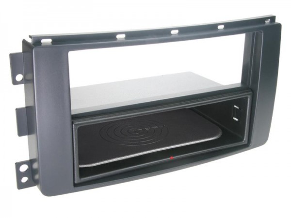 2-DIN Radioblende Inbay® Smart ForTwo /ForFour schwarz