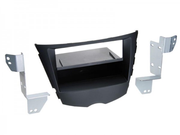 2-DIN Radioblende mit Fach Hyundai Veloster 2011 > schwarz