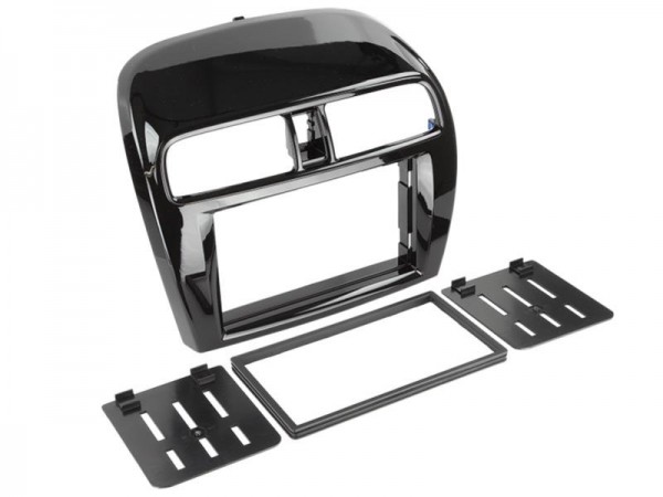 2-DIN Radioblende Mitsubishi Mirage / Space Star 2012- > pianoschwarz