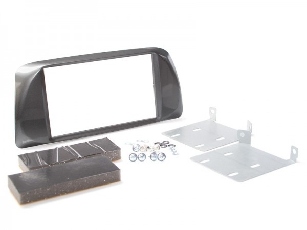 Radioblende Alfa Romeo Giulietta ab 2010 2DIN silber