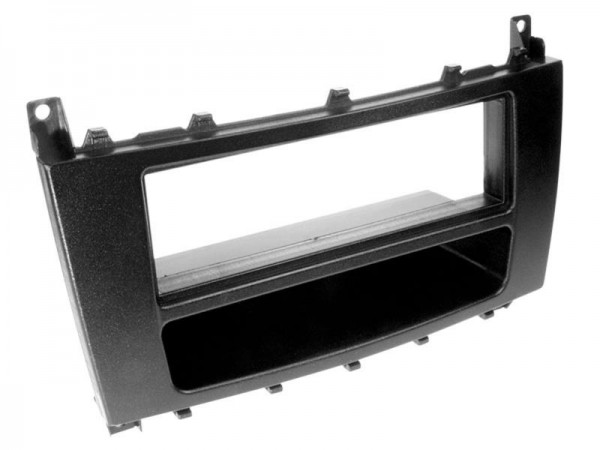 1-DIN Radioblende mit Fach Mercedes C Klasse (203) 2004 > schwarz