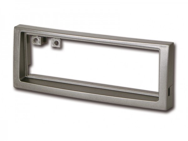 Radioblende CITROEN C5 PEUGEOT 407 ab 2004 1DIN grey metalic