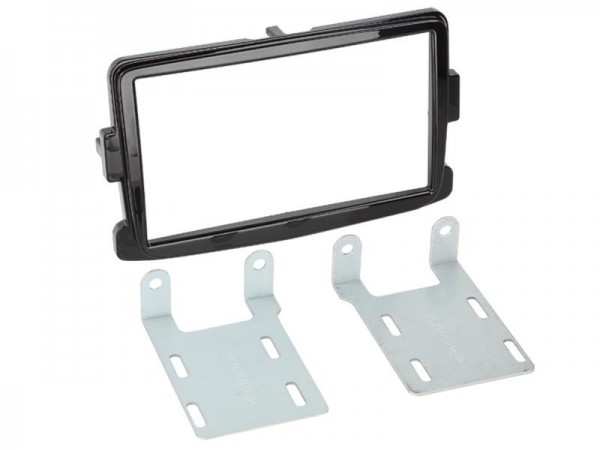2-DIN Radioblende Dacia piano black