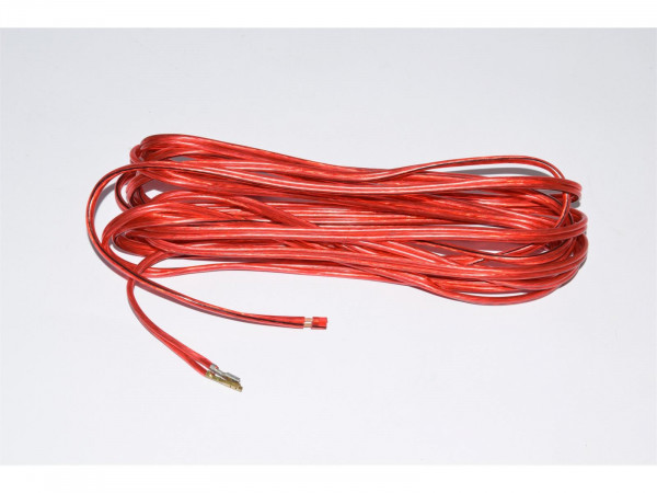 Lautsprecherkabel 2 x 1,5 mm² rot, Kupfer 4 Meter länge