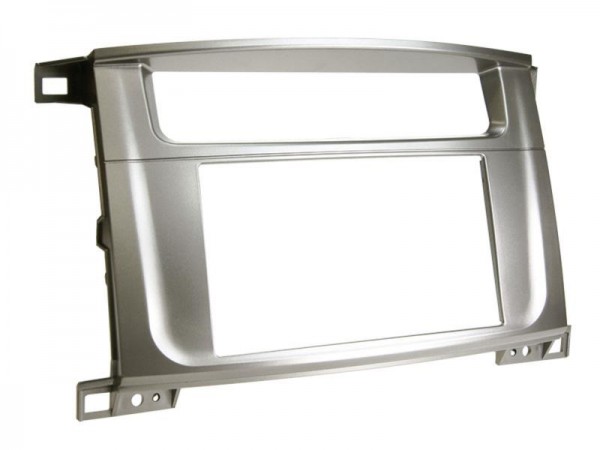 2-DIN Radioblende Toyota Land Cruiser > 2007 anthrazit-silber