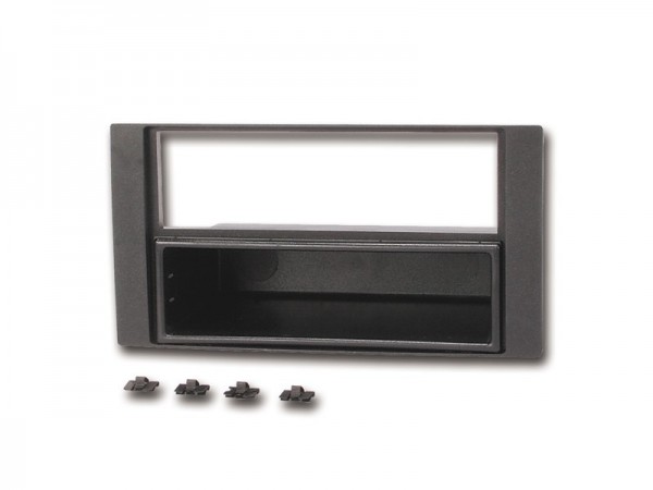 Radioblende FORD Focus Mondeo Fiesta C+SMax Transit ab 04 2DIN schwarz