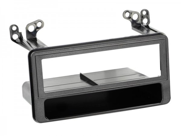 1-DIN Radioblende mit Ablagefach Toyota schwarz