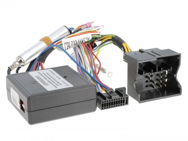 Lenkradfernbedienung und CAN Bus Adapter für VW auf KENWOOD mit 20 Pin