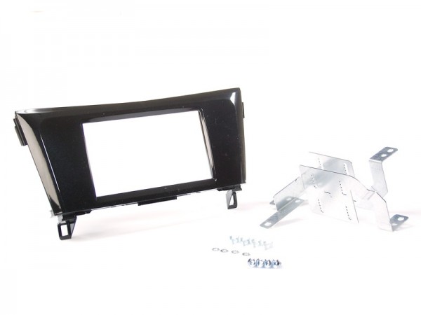 Radioblende NISSAN Qashqai (J11) X-Trail (T32) ab 2014 2DIN piano black