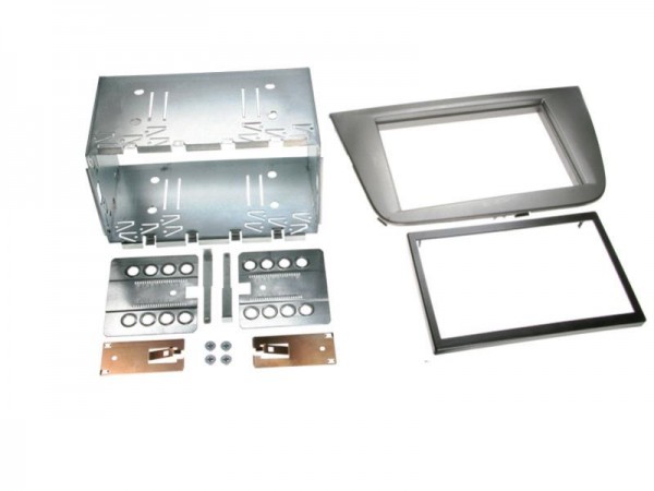 2-DIN Radioblende Seat Toledo / Altea / Altea XL anthrazit