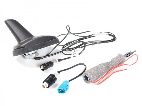 Shark Antenne AM/FM aktiv matt schwarz