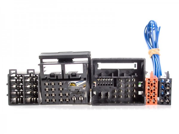 T- KABELSATZ Freisprechadapter AUDI SEAT SKODA VW mit Power Quadlock 16 Pin