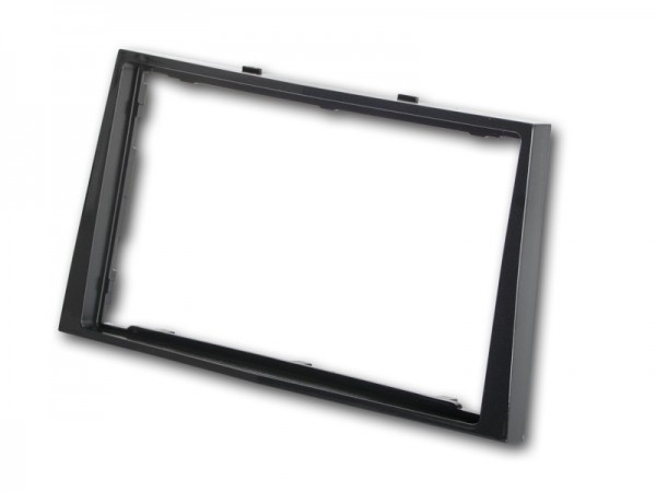 Radioblende OPEL Corsa D ab 2011 2DIN grey metallic highgloss