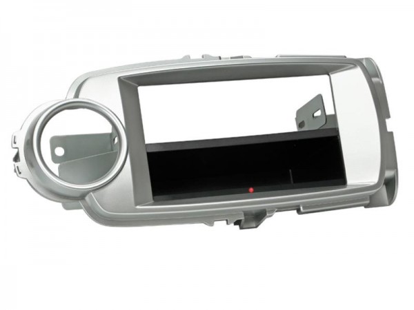 2-DIN Radioblende Inbay® Toyota Yaris 2011 > silber
