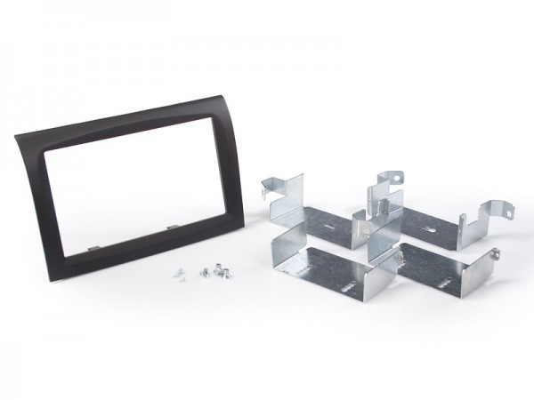 Radioblende FIAT Ducato (250) CITROEN Jumper PEUGEOT Boxer 2DIN black SOFTTouch