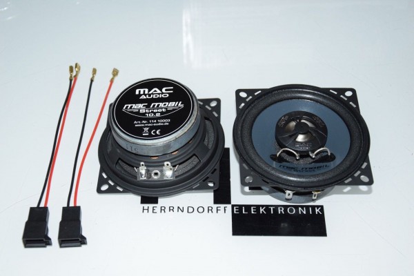 Mac Audio Lautsprecher Set passend für VW T4 Armaturenbrett