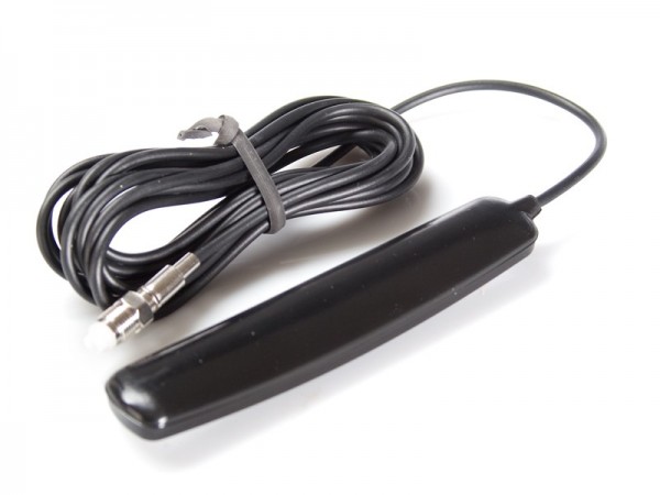 DAB Glasklebeantenne Innenmontage aktiv mit FME(F) und 250cm Kabel