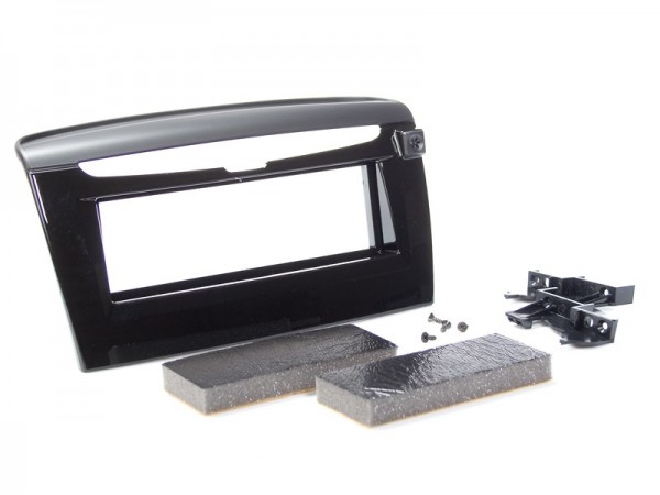 Radioblende Lancia Ypsilon ab 2012 1DIN schwarz glänzend