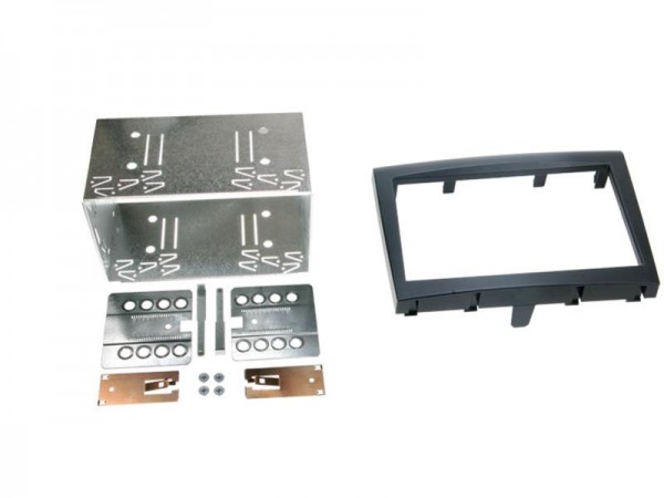2-DIN Radioblende Porsche 911 / Boxster / Cayman schwarz