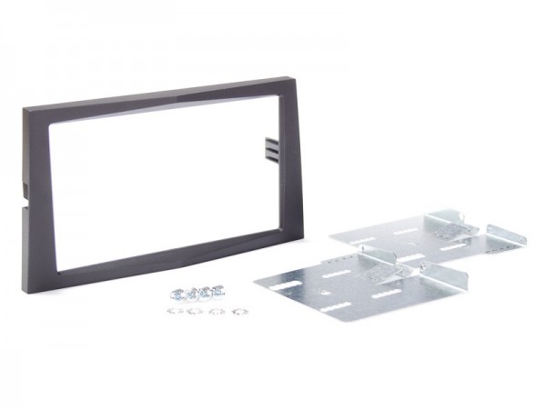 Radioblende OPEL Astra H Zafira 2DIN schwarz Installer Kit