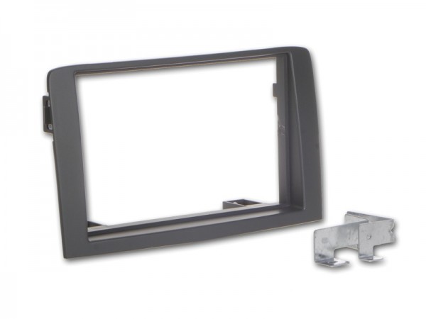 Radioblende FIAT Idea 2003-11 2DIN dunkelgrau