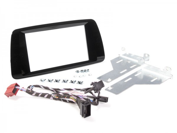 HQ Radioblende SEAT Ibiza (6P) ab 2015-17 2DIN piano black Installer Kit