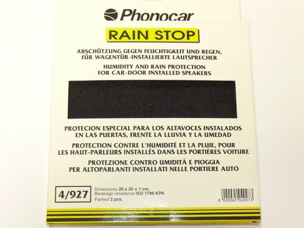 Rainstop Regenschutz für Türlautsprecher