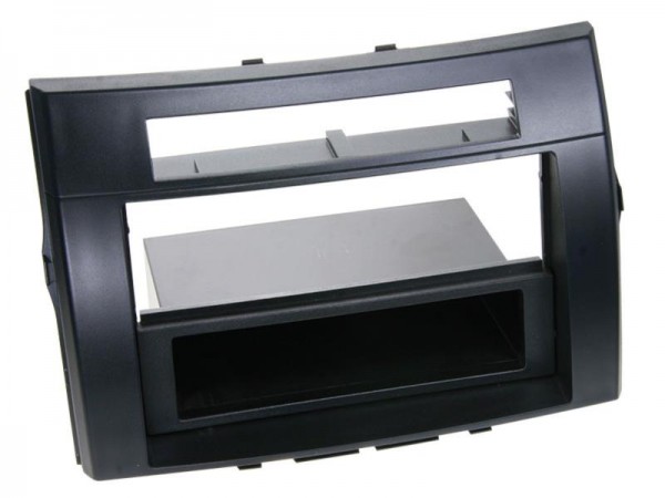 2-DIN Radioblende mit Fach Toyota Corolla Verso > 2009 schwarz