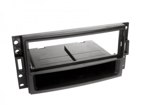 1-DIN Radioblende mit Fach Chevrolet / Hummer H3 schwarz