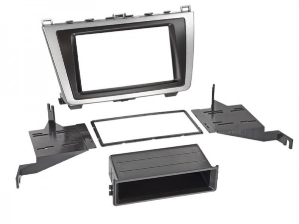 2-DIN Radioblende Mazda 6 2008->2012 schwarz/silber