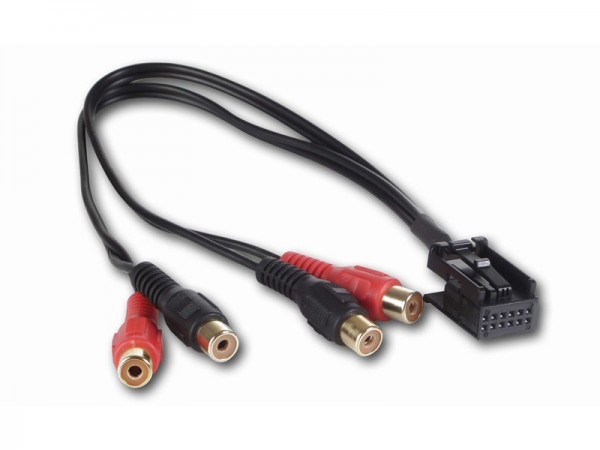 Line Out Vorverstärker Adapter AUDI SEAT SKODA VW ab Bj. 2004