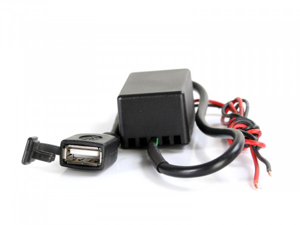USB Ladeanschluss 12-24V Input und 5V max. 2 1A Output