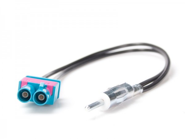 Antennenadapter AUDI SEAT SKODA VW doppel Fakra(m)-DIN(m)