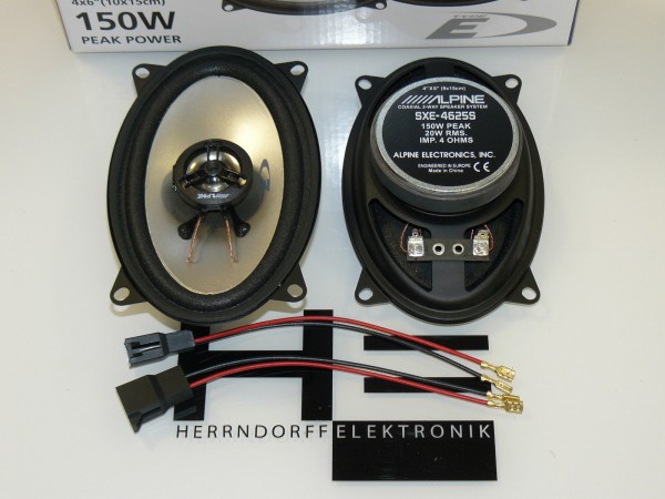 Alpine Lautsprecher Set passend für Porsche 944