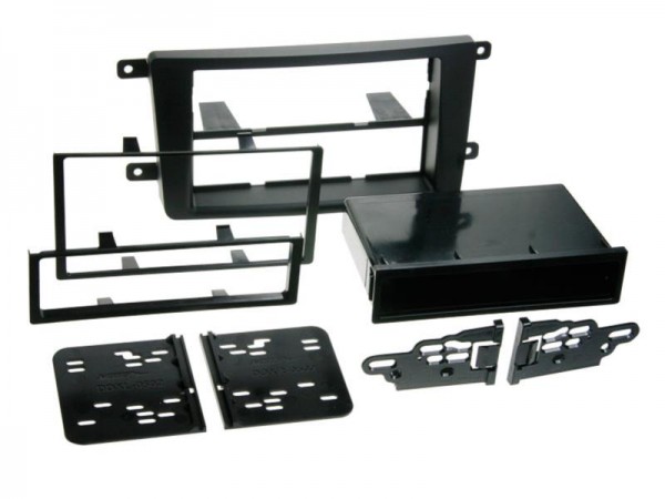 2-DIN Radioblende mit Fach Mazda CX-9 2007-2009 schwarz