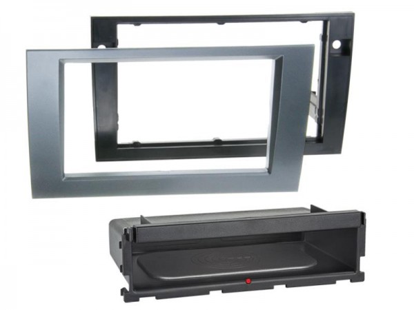 2-DIN Radioblende Inbay® Audi A4 / Seat Exeo > anthrazit