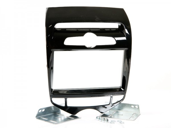 Radioblende HYUNDAI ix20 (JC) ab 2010-19 2DIN piano black Klimaautomatik
