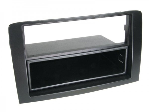 2-DIN Radioblende mit Fach Fiat Idea 2005 > schwarz