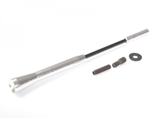Antennenstab Aluminium 17cm M5+M6