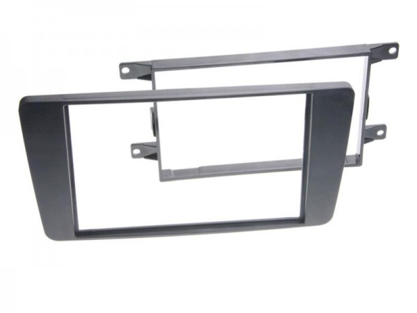 2-DIN Radioblende Skoda Octavia II 2004 > 2013 schwarz