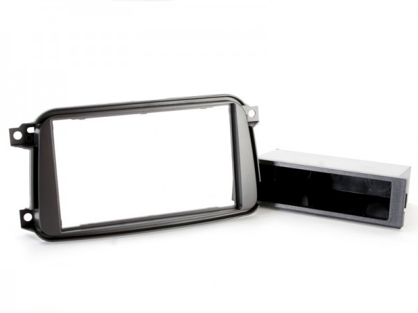 Radioblende Smart ForTwo ab 2010 2DIN mit Fach